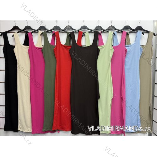 Damen Langarm Hoodie Kleid (S / M ONE SIZE) ITALIAN FASHION IMWA216095