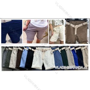 Shorts Shorts Kunstleder Frauen (uni s-l) ITALIAN FASHION IM920107