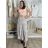 Elegantes Hemd Langarm Damen Kleid (S / M ONE SIZE) ITALIAN FASHION IMWY21734
