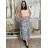 Elegantes Hemd Langarm Damen Kleid (S / M ONE SIZE) ITALIAN FASHION IMWY21734 S / M / L grün