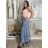Elegantes Hemd Langarm Damen Kleid (S / M ONE SIZE) ITALIAN FASHION IMWY21734 S / M / L grün