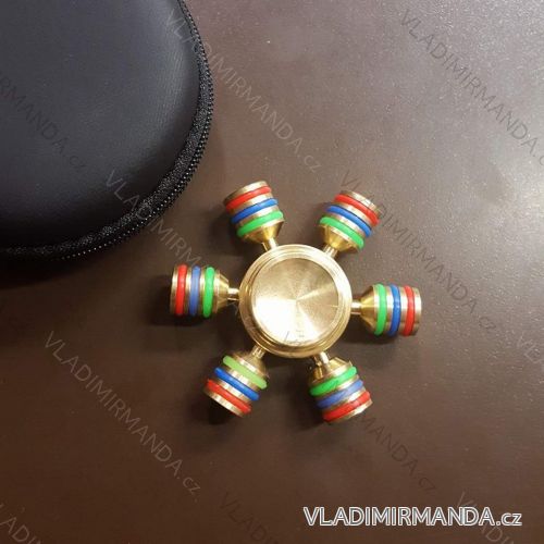 Zappeln Sie den Spinner von Hand mit dem verrückten Anti-Stress-Spinner-in-Sleeve-Metall SPA1007