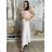 Elegantes Hemd Langarm Damen Kleid (S / M ONE SIZE) ITALIAN FASHION IMWY21734 S / M / L grün