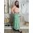 Elegantes Hemd Langarm Damen Kleid (S / M ONE SIZE) ITALIAN FASHION IMWY21734 S / M / L grün
