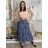 Elegantes Hemd Langarm Damen Kleid (S / M ONE SIZE) ITALIAN FASHION IMWY21734 S / M / L grün