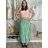 Elegantes Hemd Langarm Damen Kleid (S / M ONE SIZE) ITALIAN FASHION IMWY21734 S / M / L grün