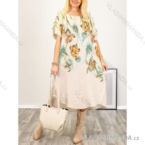 Elegantes Hemd Langarm Damen Kleid (S / M ONE SIZE) ITALIAN FASHION IMWY21734