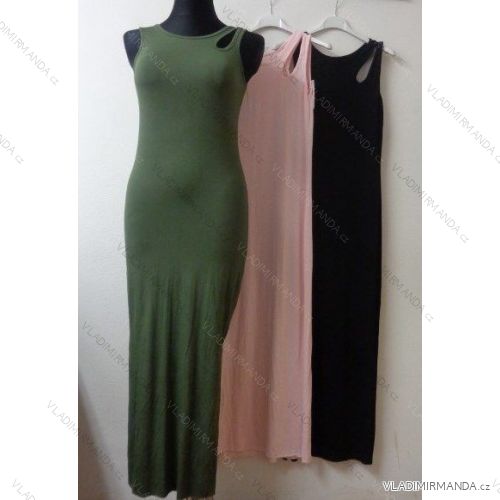 Sommer-Frauenkleid (uni sl) ITALIENISCHE Mode IM9172085
