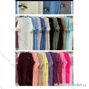 Übergroßer Langarmpullover für Damen (Einheitsgröße S/M) ITALIAN FASHION IMWCA23DH2302