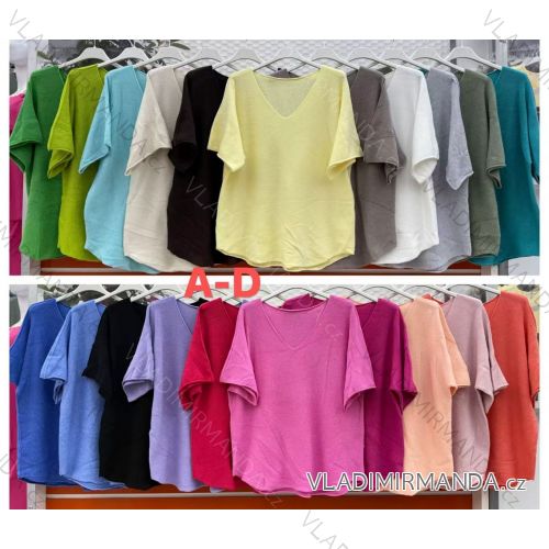 Übergroßer Langarmpullover für Damen (Einheitsgröße S/M) ITALIAN FASHION IMWCA23DH2302
