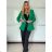 Damen-Langarmjacke (S/M ONE SIZE) ITALIAN FASHION IMPDY23MDUE991838 -   hellbraun -   S / M