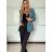 Damen-Langarmjacke (S/M ONE SIZE) ITALIAN FASHION IMPDY23MDUE991838 -   hellbraun -   S / M