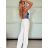 Langes Chiffon-Kurzarmkleid für Damen (S/M ONE SIZE) ITALIAN FASHION IMWGS231048 -   blau -   S / M / L