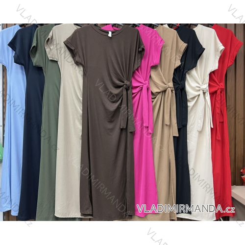 Elegantes Hemd Langarm Damen Kleid (S / M ONE SIZE) ITALIAN FASHION IMWY21734