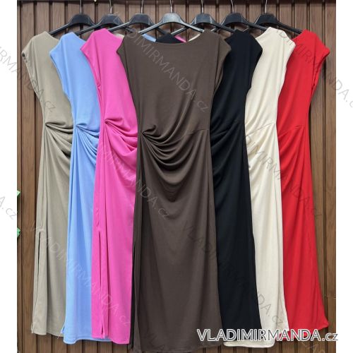Elegantes Hemd Langarm Damen Kleid (S / M ONE SIZE) ITALIAN FASHION IMWY21734