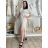 Strickpullover-Set für Damen (Einheitsgröße S/M) ITALIAN FASHION IMWE223972 S / M / L beige