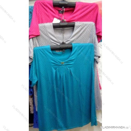 T-Shirt Kurzarm Damen (xl-xxxl) NHM IMM217112