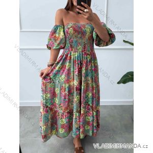 Elegantes Hemd Langarm Damen Kleid (S / M ONE SIZE) ITALIAN FASHION IMWY21734