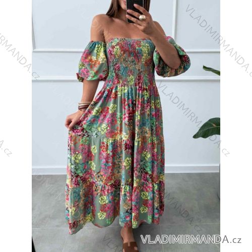 Elegantes Hemd Langarm Damen Kleid (S / M ONE SIZE) ITALIAN FASHION IMWY21734