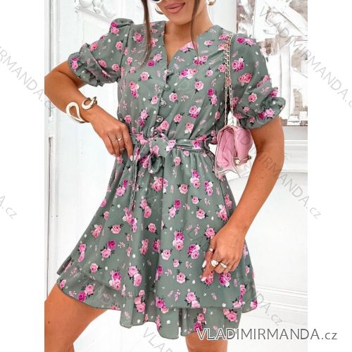 Elegantes Hemd Langarm Damen Kleid (S / M ONE SIZE) ITALIAN FASHION IMWY21734