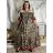 Damen Langarmkleid (S / M ONE SIZE) ITALIAN FASHION IMM211555 M/L/XL braun