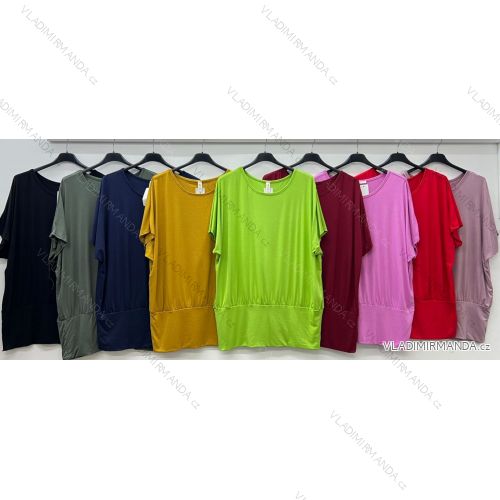 Langes warmes Langarmkleid für Damen in Übergröße (50/52/54 Einheitsgröße) ITALIAN FASHION IM424636