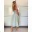 Kurzärmliges Sommer-Freizeitkleid für Damen (S/M/L EINHEITSGRÖSSE) ITALIAN FASHION IMWGB25022