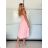 Kurzärmliges Sommer-Freizeitkleid für Damen (S/M/L EINHEITSGRÖSSE) ITALIAN FASHION IMWGB25022