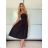 Kurzärmliges Sommer-Freizeitkleid für Damen (S/M/L EINHEITSGRÖSSE) ITALIAN FASHION IMWGB25022