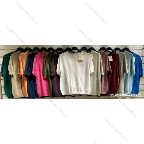 Langärmlige Tunika für Damen (S/M/L EINHEITSGRÖSSE) ITALIAN FASHION IMWCP25NEAPOL