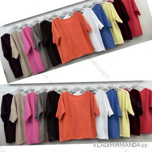 Langärmlige Tunika für Damen (S/M/L EINHEITSGRÖSSE) ITALIAN FASHION IMWCP25NEAPOL
