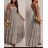 Kurzärmliges Sommer-Freizeitkleid für Damen (S/M/L EINHEITSGRÖSSE) ITALIAN FASHION IMWGB25022