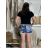 Shorts kurze Frauen (uni S / M) ITALIENISCHER MODUS IM1319010