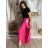 Lange Sommerhose in Übergröße für Damen (S/M/L Einheitsgröße) ITALIAN FASHION IM425271 M/L/XL Königsblau