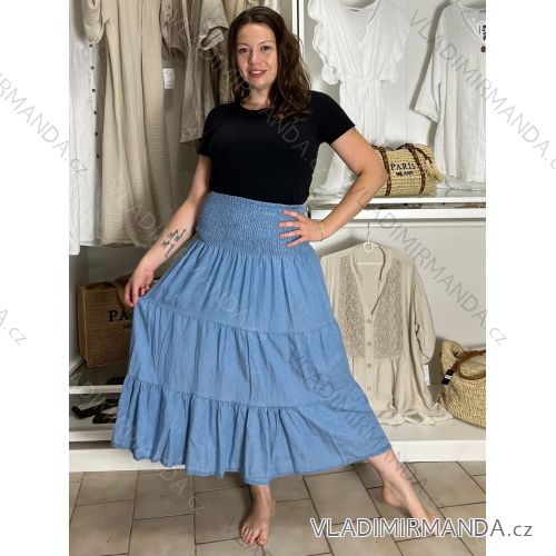 Kleid ala Rock Sommer Frauen (uni s / l) ITALIAN FASHION IM720102