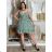 Ärmelloses Icecool-Sommerkleid für Damen (M/L, XL/2XL) AINUOSI ITALIAN FASHION IMB23XJ-1110