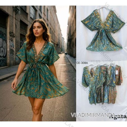 Stretchhose für Damen (S/M/L EINHEITSGRÖSSE) ITALIAN FASHION IMWKK25022