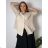 Damen Langarm Hoodie Kleid (S / M ONE SIZE) ITALIAN FASHION IMWA216095
