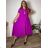 Elegantes Damen-Partykleid mit langen Ärmeln (S/M ONE SIZE) ITALIAN FASHION IM322282