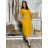 Elegante Hose mit Gürtel für Damen (S/M/L ONE SIZE) ITALIAN FASHION IM425057