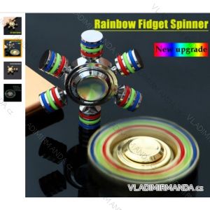 Zappeln Sie Spinner-Handverrückter Antistress-Spinnerregenbogen SPA1016
