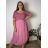 Lange Sommerhose in Übergröße für Damen (S/M/L Einheitsgröße) ITALIAN FASHION IM425271