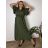 Elegante Hose mit Gürtel für Damen (S/M/L ONE SIZE) ITALIAN FASHION IM425057