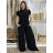 Elegantes Hemd Langarm Damen Kleid (S / M ONE SIZE) ITALIAN FASHION IMWY21734