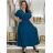 Elegante Hose mit Gürtel für Damen (S/M/L ONE SIZE) ITALIAN FASHION IM425057  schwarz
