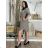 Sommerkleid Carmen aus Musselin für Damen (Einheitsgröße S/M) ITALIAN FASHION IMWE231506