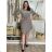 Sommerkleid Carmen aus Musselin für Damen (Einheitsgröße S/M) ITALIAN FASHION IMWE231506 L/XL weiß