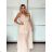 Kurzärmliges Sommer-Freizeitkleid für Damen (S/M/L EINHEITSGRÖSSE) ITALIAN FASHION IMWGB25022