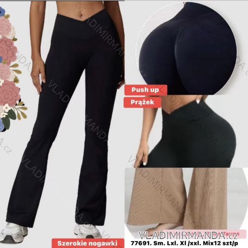 Lange Sportleggings für Damen, Übergröße (S/M - L/XL - XL/XXL) FASHION IMWLL2577691