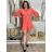 Langärmlige Tunika für Damen (S/M/L EINHEITSGRÖSSE) ITALIAN FASHION IMWCP25NEAPOL S / M / L weiß
